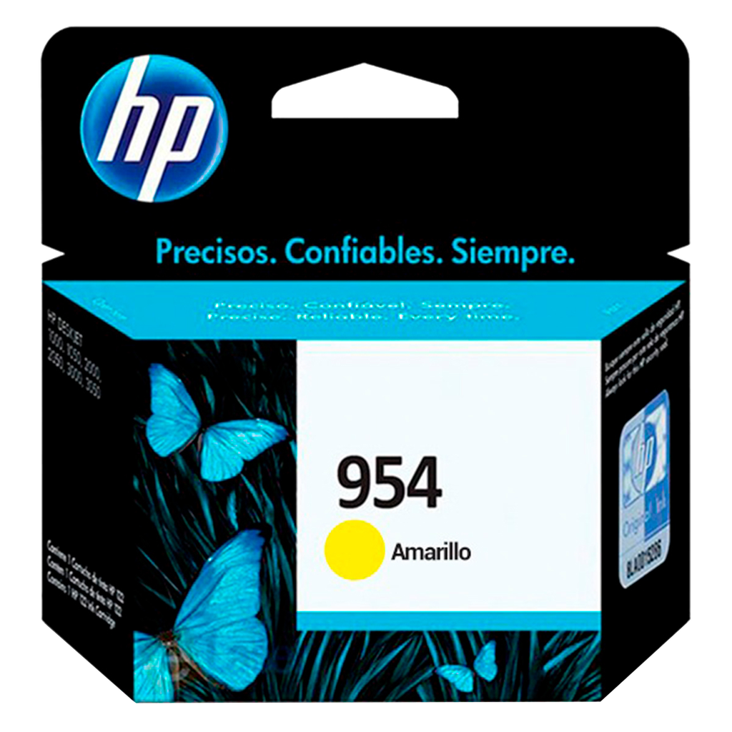 HP cartucho de tinta original 954 amarillo L0S56Al