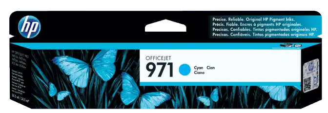 HP cartucho cyan 971 2 500pgs CN622AM