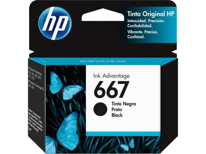 HP cartucho HP 667 negro 3YM79Al