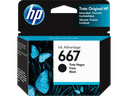 HP cartucho HP 667 negro 3YM79Al