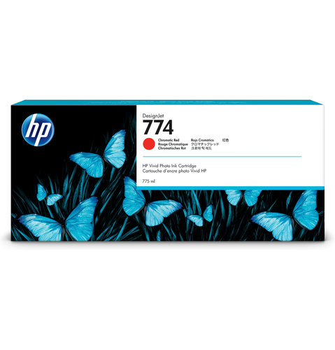 HP cartucho red #774 P2W02A