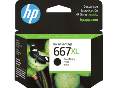 HP cartucho HP 667Xl negro 3YM81Al