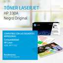 HP 330A toner negro original laser W1330A