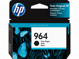 HP cartucho tinta 964 negro  3JA53AL