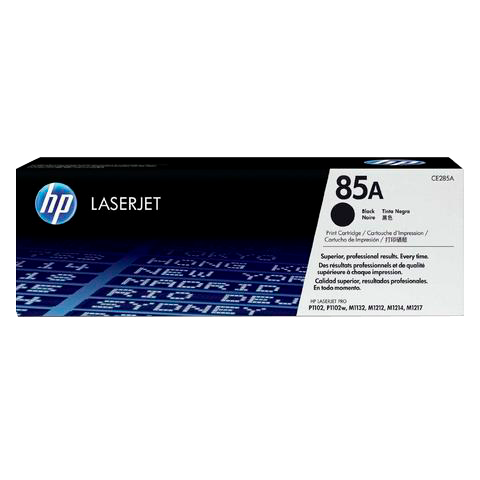 HP toner negro 1 600pgs #85A CE285A