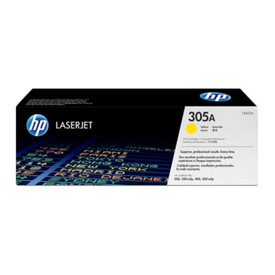 HP toner amarillo 2 600 pgs CE412A