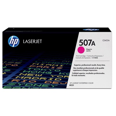 HP toner magenta HP507A laserjet CE403A