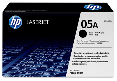 HP toner negro 2 300pgs CE505A