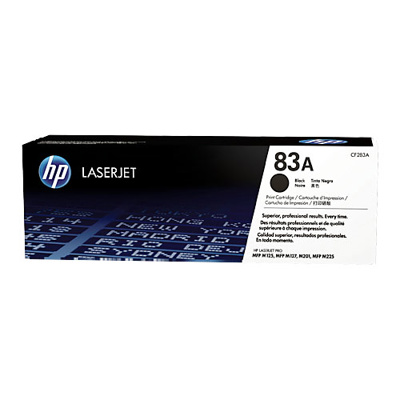 HP toner negro laser #83A CF283A