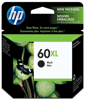 HP cartucho negro 600Pgs #60Xl CC641Wl