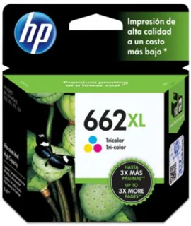 [DTF-HP02089] HP cartucho tricolor 300Pgs para 2515-2516-3515-3516 #662Xl CZ106Al