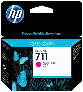 HP cartucho magenta 29Ml #711 plotter T120-T520 CZ131A