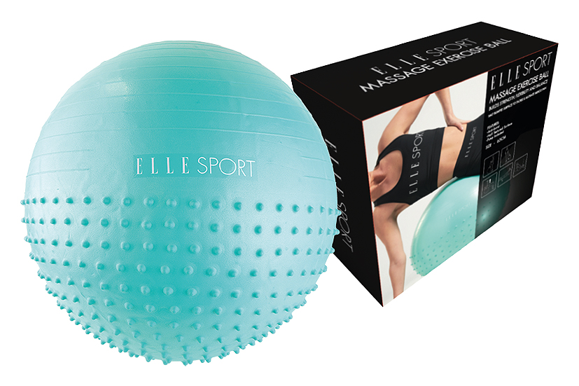 Elle pelota de ejercicios 65cm + inflador SR6326