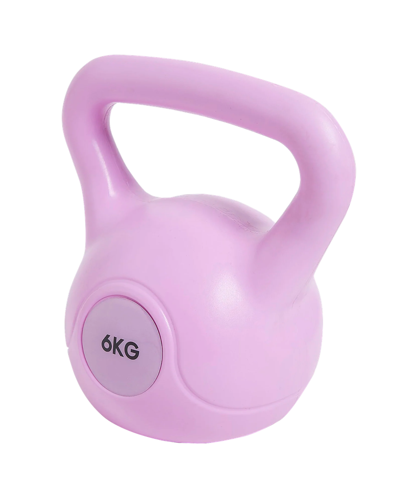 Elle mancuerna kettlebell lila 6KG SR7231