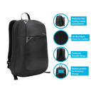 Targus mochila 15.6'' intellect backpack negro TBB565DI-70