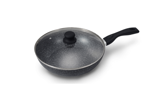 Westinghouse sarten wok marmol negro 30 cm Wccw0009030MBB