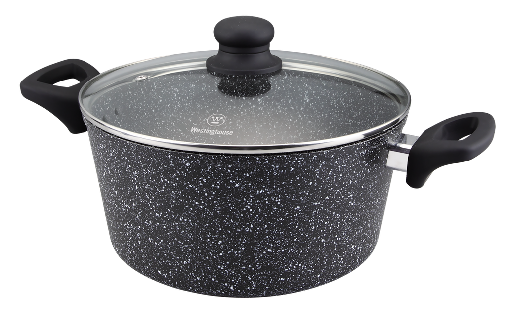 [DTF-WH00091] Westinghouse cacerola con tapa marmol negro 28 cm WCCC0009028MBB