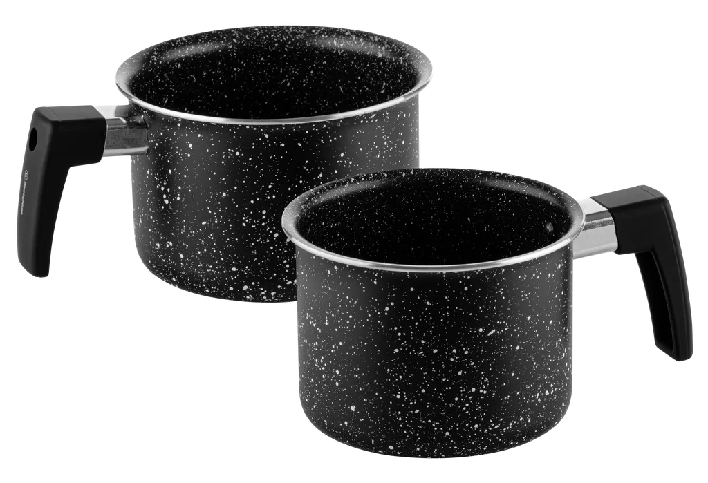 [DTF-WH00095] Westinghouse set de 2 ollas para leche marmol negro 12cm WCCS000902AMBB