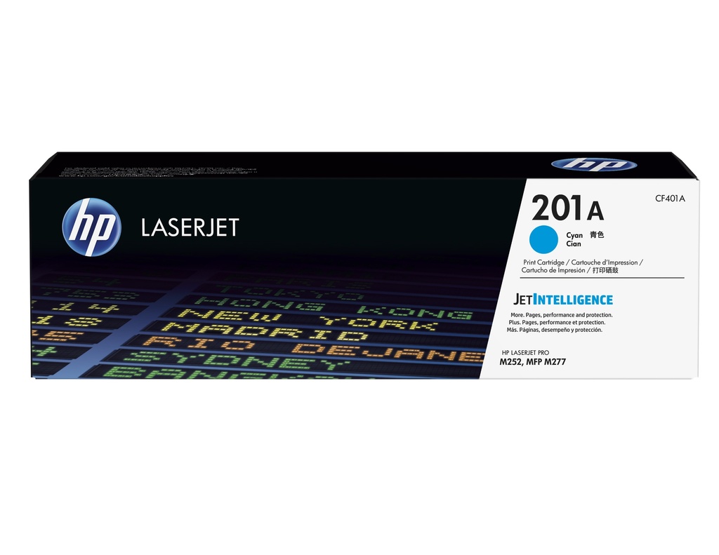 HP toner cyan 201A 1 400pgs CF401A