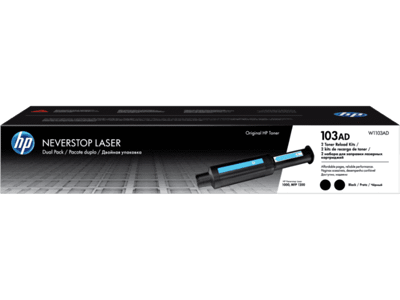 HP kit de recarga para toner 2pack negro W1103AD