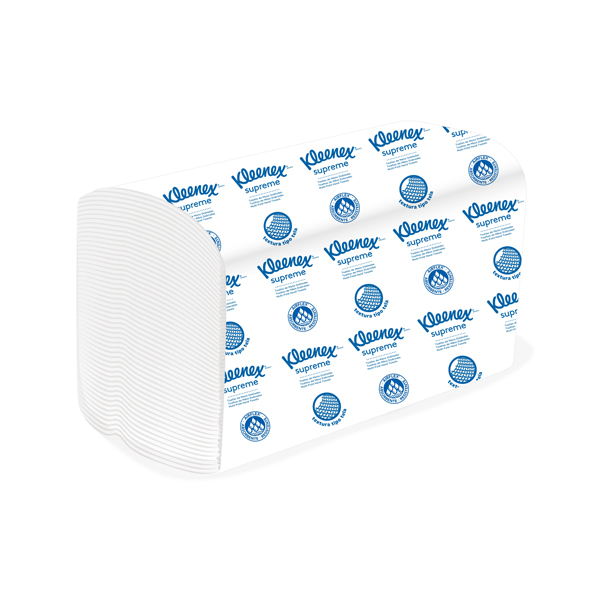 Kimberly Clark kleenex toalla de manos interfoliada airflex doble hoja 18x150 H 30228378