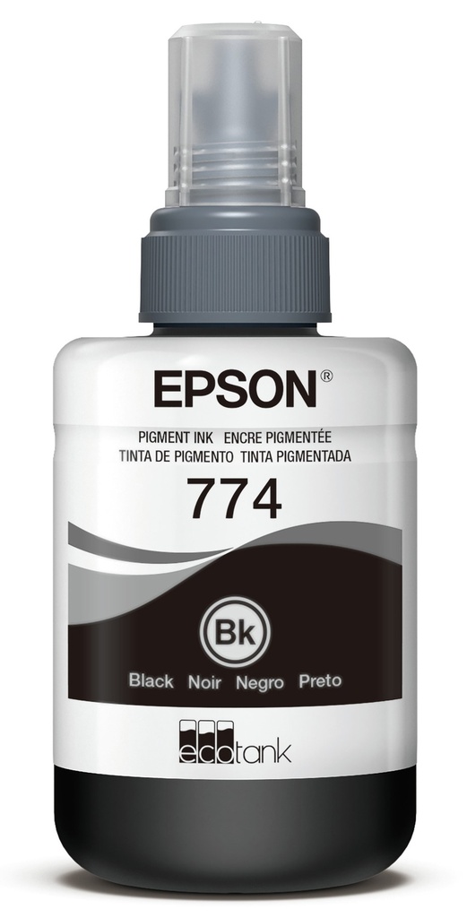 Epson botella de tinta m105, m205 - black ink-T774120-AL