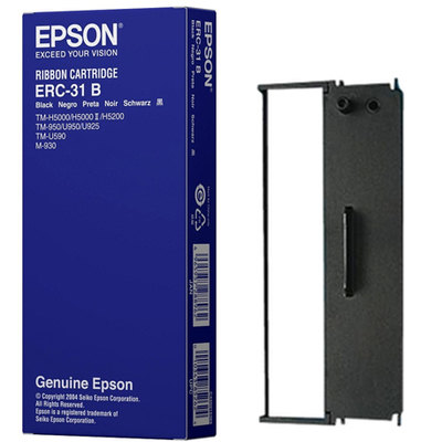 Epson cinta negra para TM 930/TM-H5000 li/TM-U590/TMU950    ERC-31B