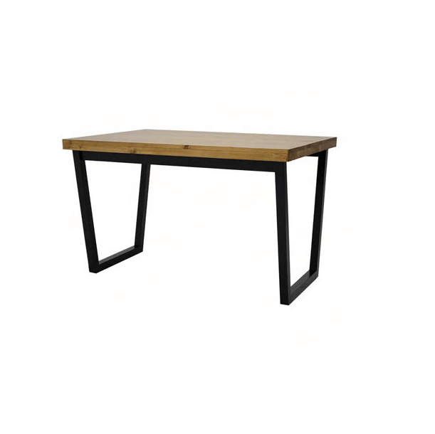 Mesa para comedor con base negra