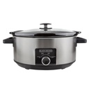 Black + Decker olla de coccion lenta 6.7l inox SC2007S