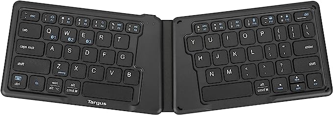 Targus teclado inalambrico antimicrobial ergonomico plegable español USB -AKF003ES