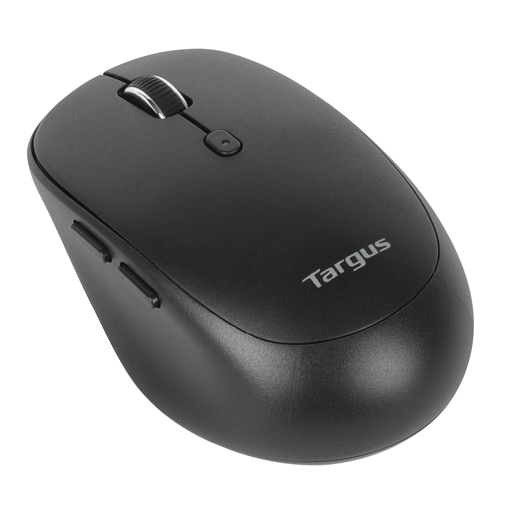 Targus mouse inalambrico antimicrobiano multiples dispositvs comfort tam mediano negro-AMB582GL