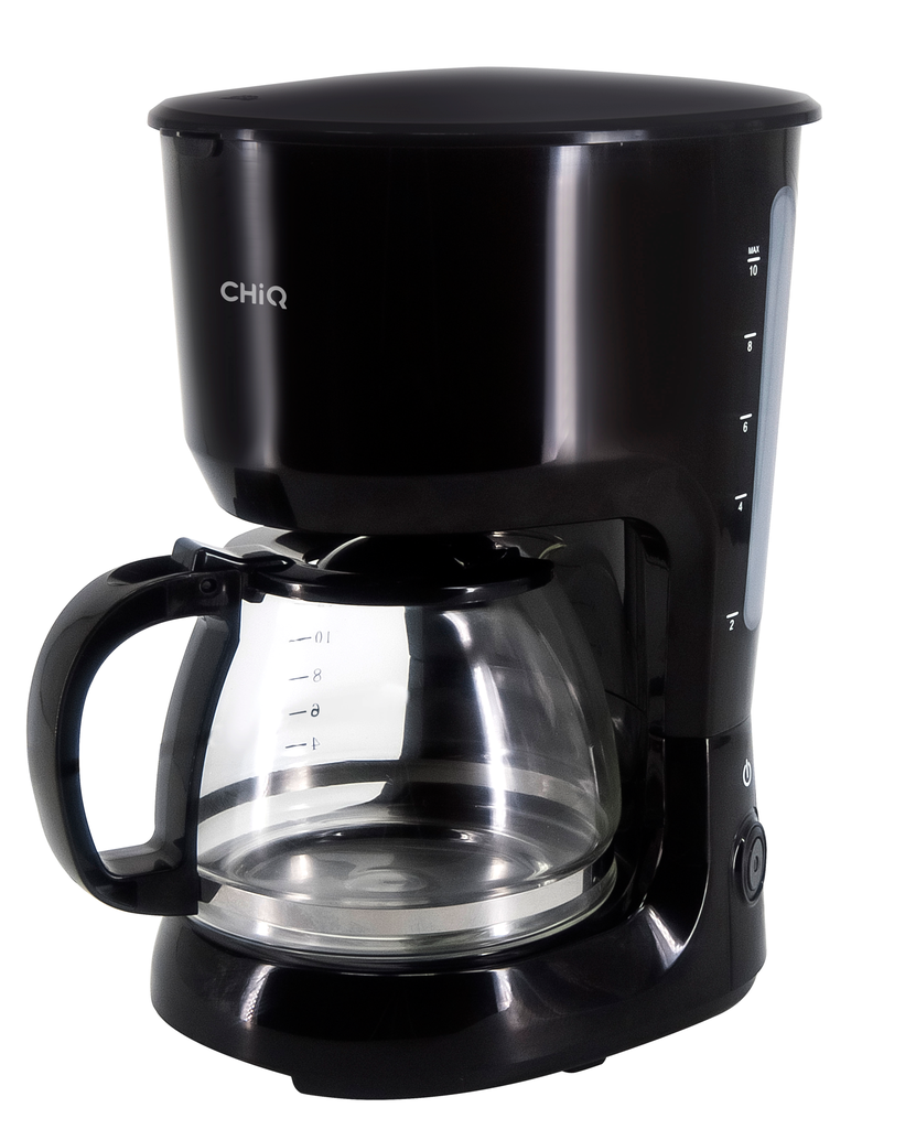 CHIQ cafetera 10 tz negro C/Filtro CQXCFD01P1BAB1B