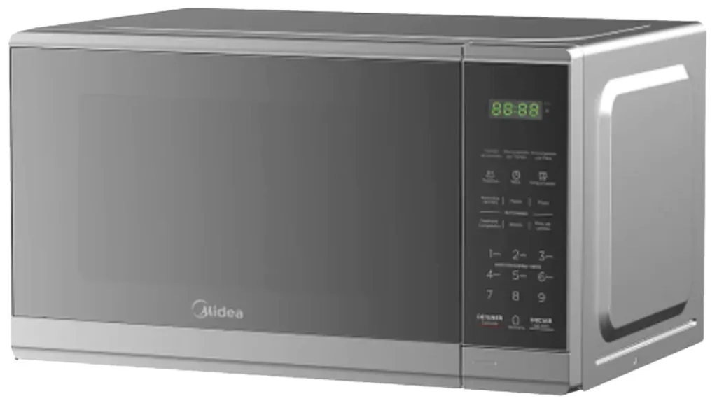 [DTF-MD00012] Midea microondas 0.7Pc puerta acabado espejo gabinete Gris-B MMDF07S2MG-CA