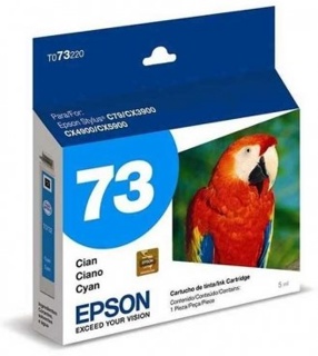 Epson cartucho de tinta 73/73n cyan-T073220-AL