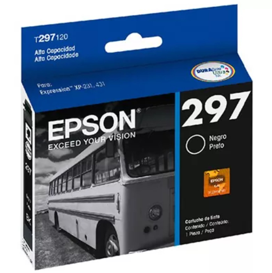 Epson cartucho de tinta exp xp-231,431 alta capacidad negro-T297120-AL