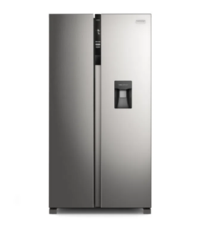 Frigidaire Refrigerador Side by Side de 19 pies Inverter con dispensador Plateado FRSA19K2HVG