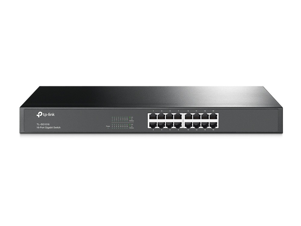 TP-link switch para rack gigabit  16 puertos  TL-SG1016