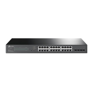 TP-link switch smart omada gigabit jetstream de 24 puertos Poe+ y 4 ranuras SFP-TL-SG2428P