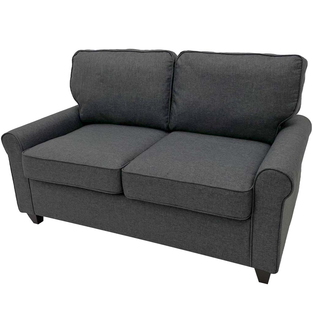 SOFA CAMA CON COLCHON GRIS