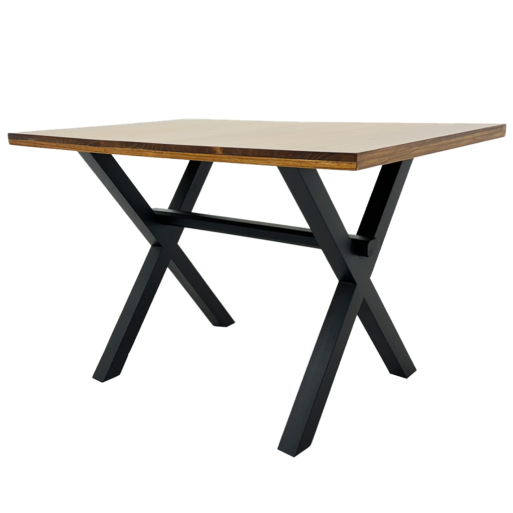 MESA COMEDOR 120CMX80CM PATA NEGRA