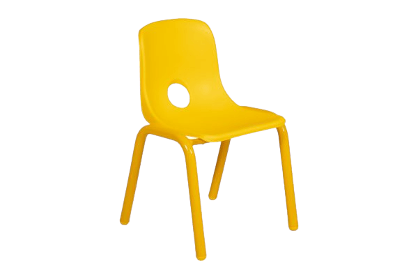 Silla de kinder metal y plástico