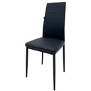 SILLA VINILO NEGRO