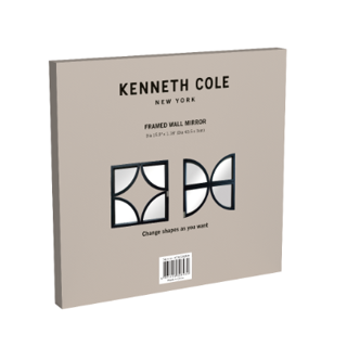 Kenneth Cole espejo 4 pz negra KCWF202124