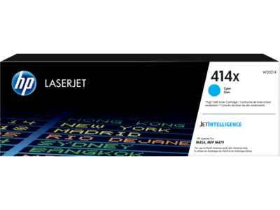 HP toner cyan HP414X W2021X