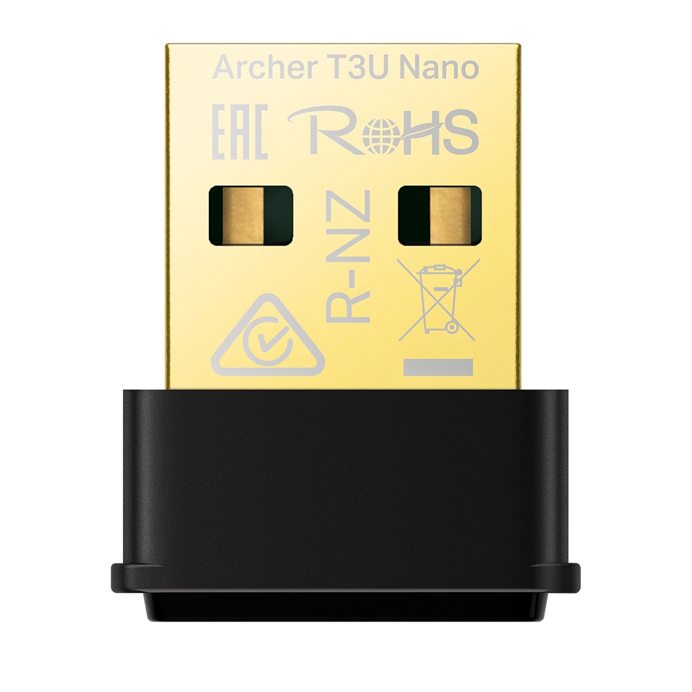 TP-link AC1300 Nano Dual Band Wi-Fi USB Adapter-Archer T3U Nano