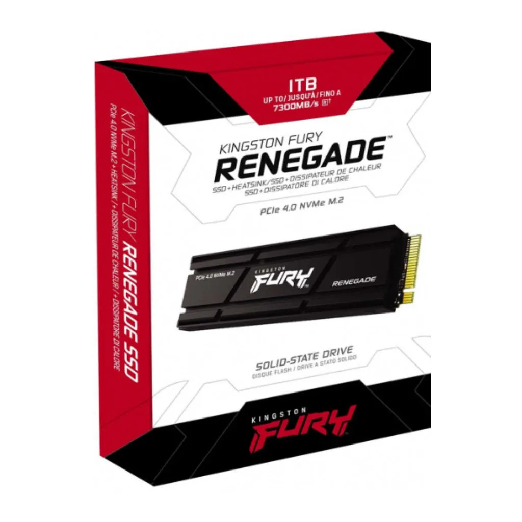 [DTF-KS00217] Kingston fury renegade PCIe 4.0 NVMe M.2 SSD - SFYRSK/1000G