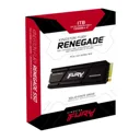Kingston fury renegade PCIe 4.0 NVMe M.2 SSD - SFYRSK/1000G