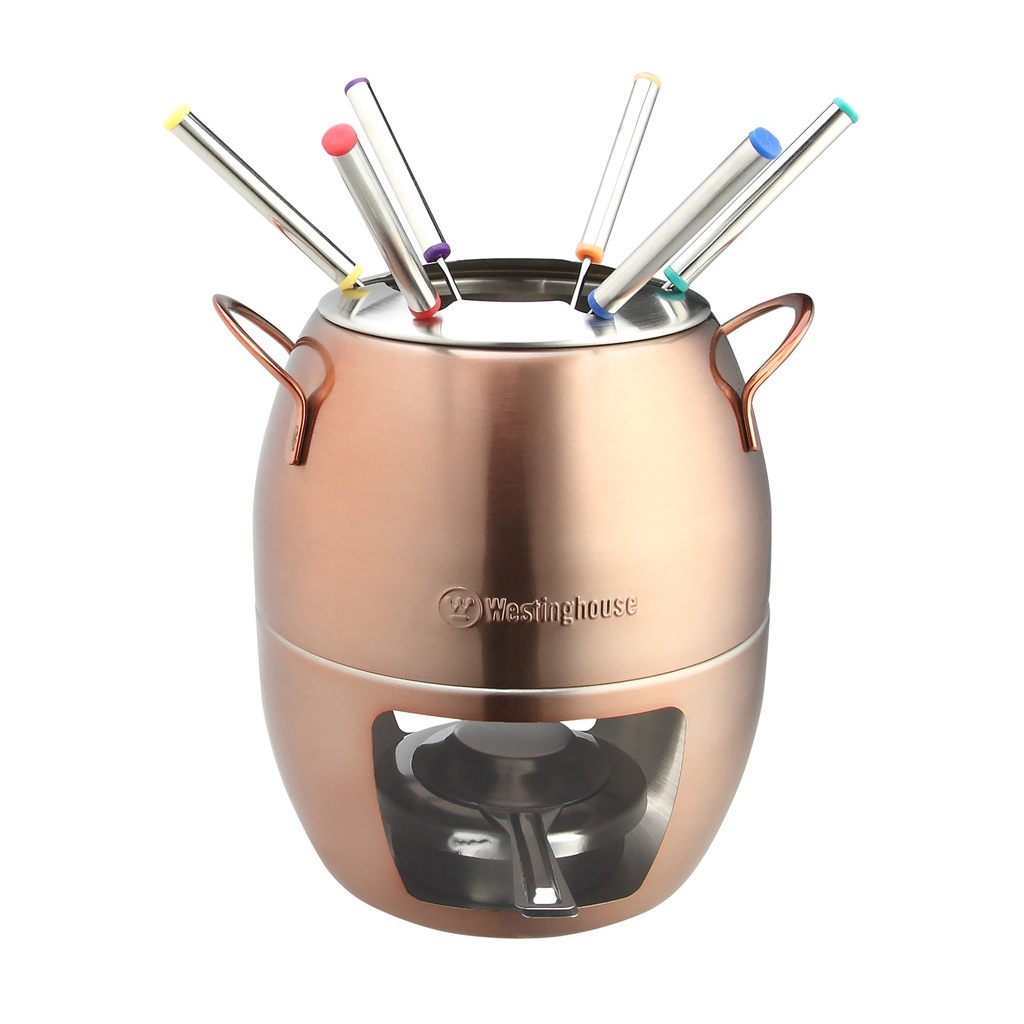 Westinghouse juego de fondue inoxidable