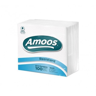 Amoos servilleta cuadrada 30x30 P100 -paq 60 und -T621012