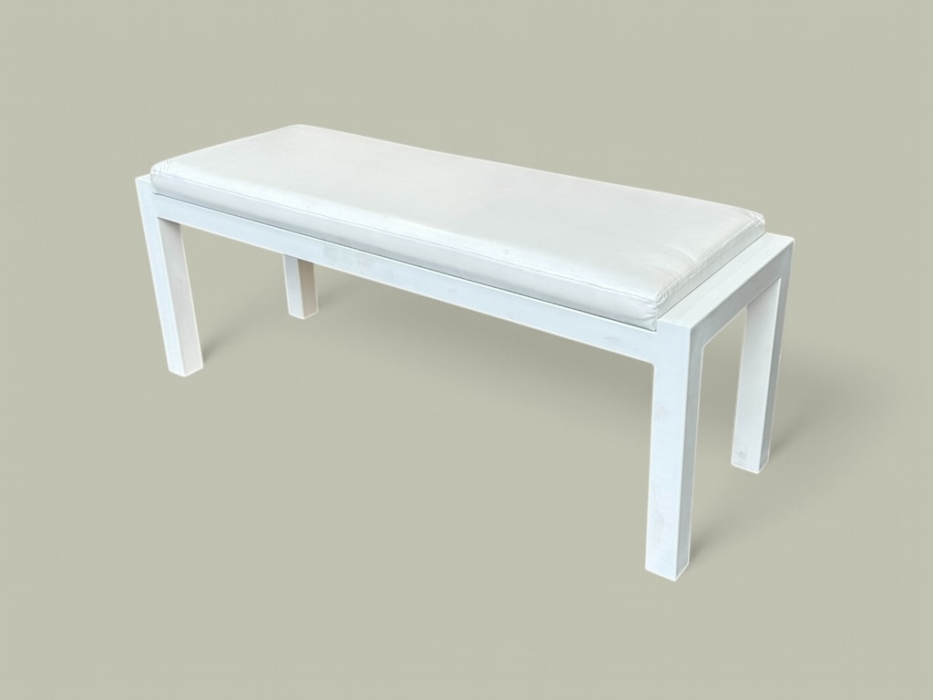 [MC-BANC-02] Banca metalica con asiento acolchado
